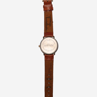 Timex ReWound Pocahontas Gold Quartz Analog Leather Strap Watch