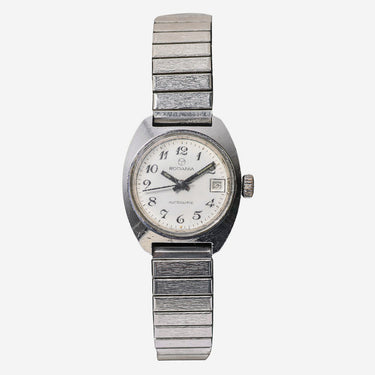Rodania Rewound Silver Bracelet Automatic Watch 25mm