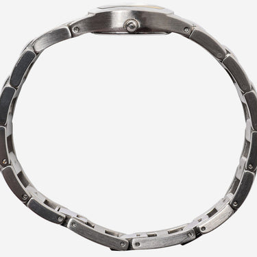 Fossil Rewound Small Square Silver Bracelet Quartz Analog Watch 20mm