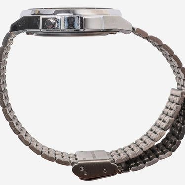 Casio Rewound Black and Silver Quartz Digital Watch 35mm