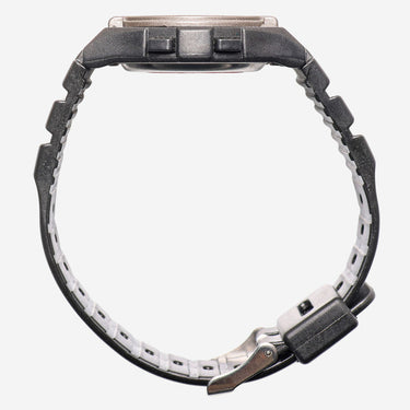 Aquatech Rewound Gray and Black Quartz Digital Watch