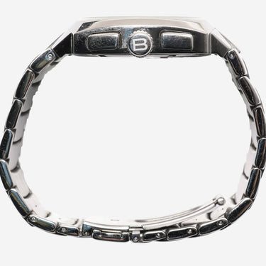 Breil Rewound Silver Colored Metal Bracelet Quartz Analog Watch