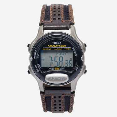 Timex Rewound Marathon Black and Gray Quartz Digital Watch