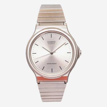 Casio Rewound Silver Colored Quartz Analog Watch