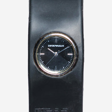Rewound Emporio Armani Black Quartz Analog Watch