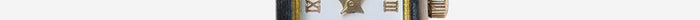 Anne Klein II Rewound Square Silver and Gold Quartz Analog Watch