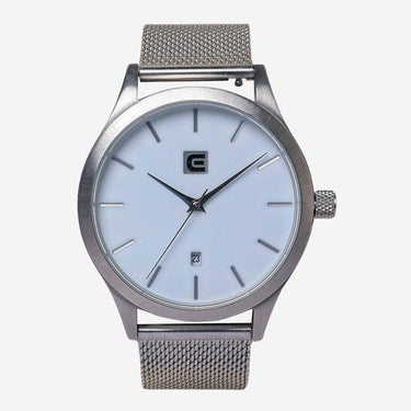 Rockwell Rewound Silver and White Quartz Analog Watch