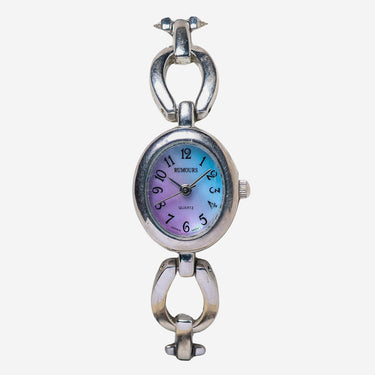Rumours Rewound Blue, Purple and Silver Bracelet Quartz Analog Watch