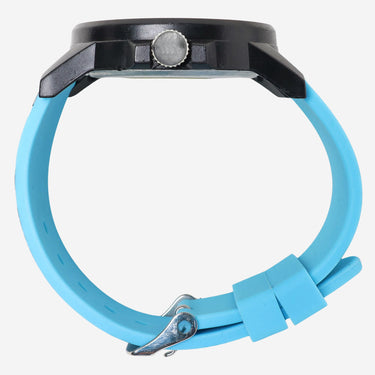 Fastrack Rewound Black and Blue Quartz Analog Watch
