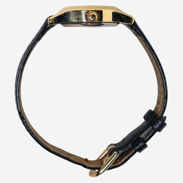 Armitron Rewound Black and Gold Quartz Analog Watch