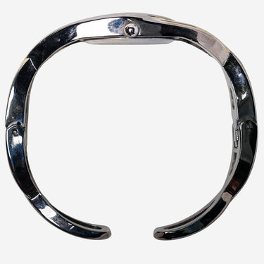 Vivani Rewound Black and Silver Metal Bracelet Quartz Analog Watch