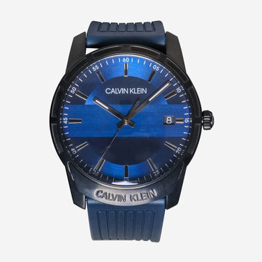 Calvin Klein Rewound Black and Blue Quartz Analog Watch