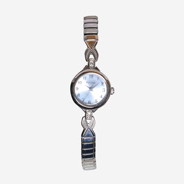 Pulsar Rewound Silver Metal Bracelet Quartz Analog Watch