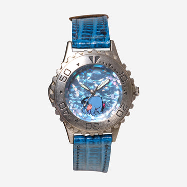 Rewound Eeyore Silver and Blue Quartz Analog Watch