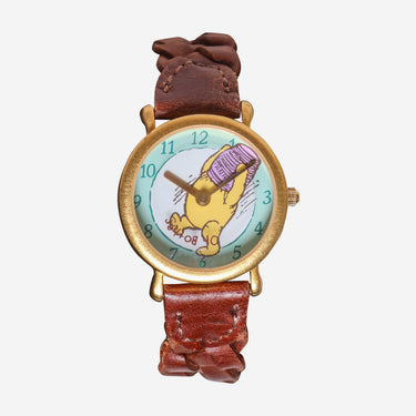 Timex Rewound Classic Winnie The Pooh Gold and Brown Quartz Analog Watch