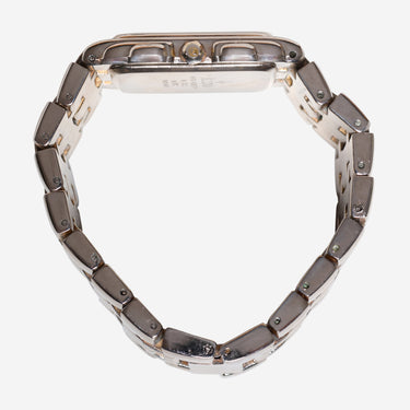Bulova Rewound Silver Metal Bracelet Quartz Analog Watch