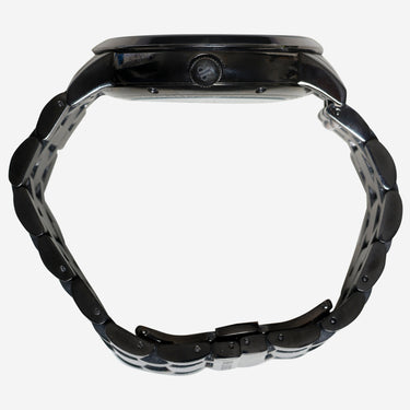 Cerruti Rewound Black Metal Bracelet Quartz Analog Watch