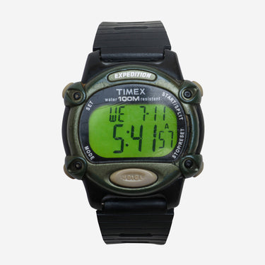 Timex Rewound Expedition Green and Black Quartz Digital Watch