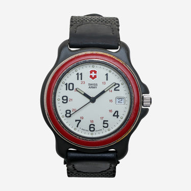 Swiss Army Rewound Red and Black Quartz Analog Watch