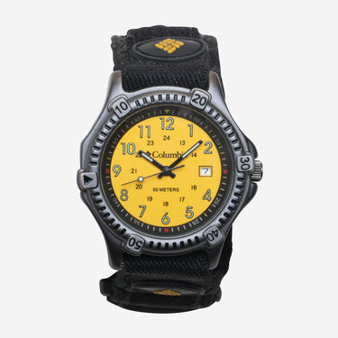 Columbia Rewound Black and Yellow Quartz Analog Watch