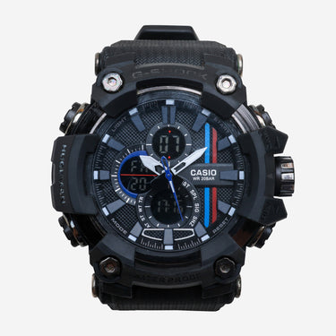 Casio Rewound Black Quartz Analog Watch