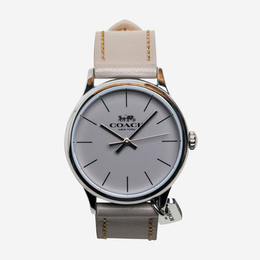 Coach Rewound Gray and Silver Quartz Analog Watch
