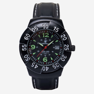 Smith & Wesson Rewound Black Quartz Analog Watch