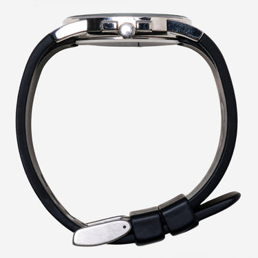 Kenneth Cole Rewound Silver and Black Quartz Analog Watch