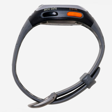 Timex Rewound Silver and Gray Quartz Digital Watch