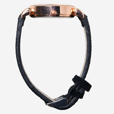 GoGoey Rewound Rose Gold and Black Quartz Analog Watch