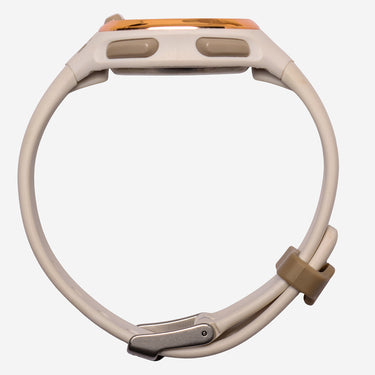 Timex Rewound Ironman White and Gold Quartz Digital Watch