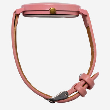 Geneva Rewound Pink Quartz Analog Watch