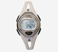 Timex Rewound Ironman White Gray Quartz Digital Watch