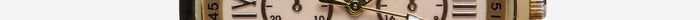 Geneva Rewound Gold and Tan Quartz Analog Watch