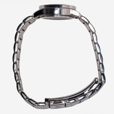 Versus Versace Rewound Diamond Silver Bracelet Quartz Analog Watch