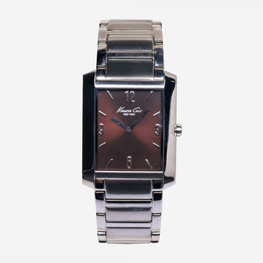 Kenneth Cole Rewound Silver Bracelet Quartz Analog Watch