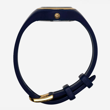Kate Spade Rewound Gold and Blue Quartz Analog Watch