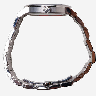 Burberry Rewound Silver Metal Bracelet Quartz Analog Watch