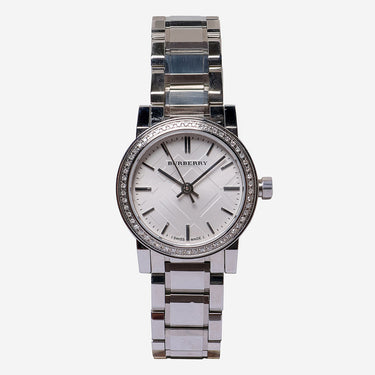 Burberry Rewound Silver Quartz Analog Watch