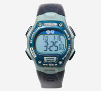 Timex Rewound Blue and Black Quartz Digital Watch