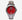 Fossil Rewound Red and Silver Quartz Analog Watch