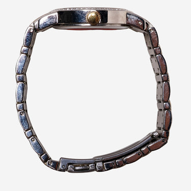 Anne Klein Rewound Silver Diamond Quartz Analog Watch