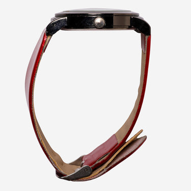 Prema Rewound Black and Red Quartz Analog Watch