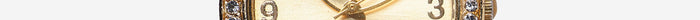 Geneva Rewound Gold Diamond Metal Bracelet Quartz Analog Watch