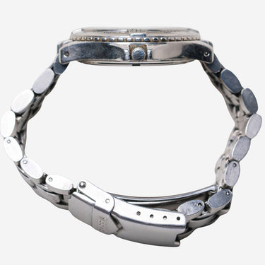 Fossil Rewound Blue and Silver Quartz Analog watch