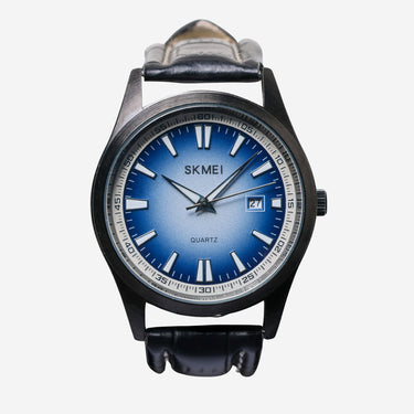 Skmei Rewound Blue and Black Quartz Analog Watch