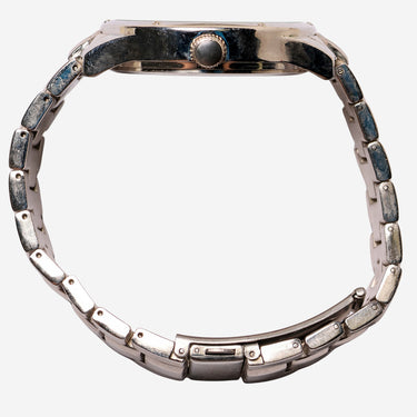 Caribbean Joe Rewound Silver and Gold Quartz Analog Watch