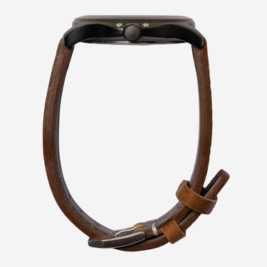 Timex Rewound Expedition Black and Brown Leather Quartz Analog