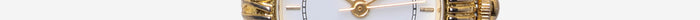 LA Express Rewound Moon and Stars Gold and Brown Quartz Analog Watch