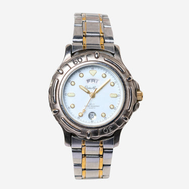Eiddie Bauer Rewound White and Silver Metal Quartz Analog Watch